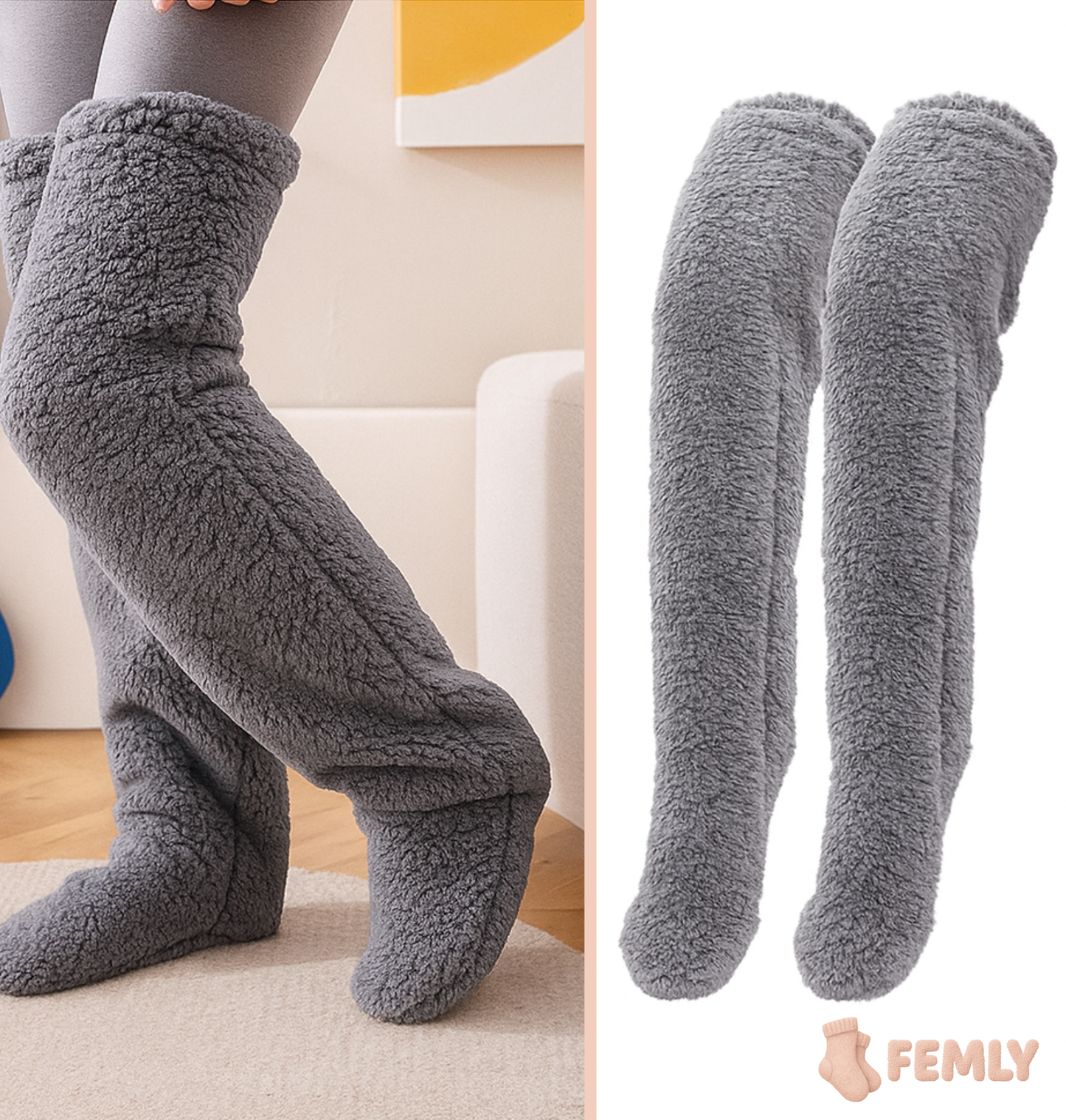 Ciepluszki - ciepłe skarpetki na zimne dni